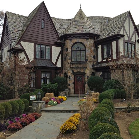 tudor style house windows